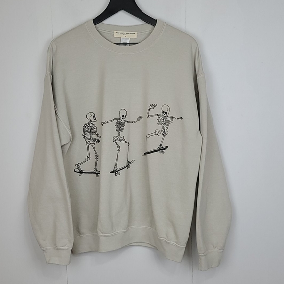 Skateboard Skeleton Sweatshirt | Poshmark
